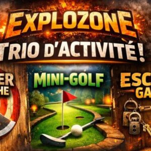 Vivez l'expérience complète chez Explozone de Saint-Georges