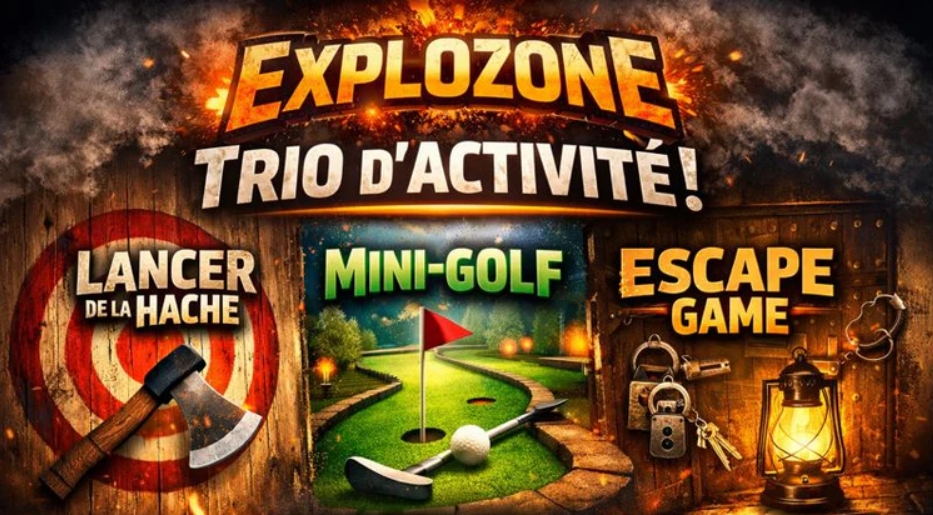 Vivez l'expérience complète chez Explozone de Saint-Georges