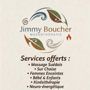 Massage de 30 minutes par Jimmy Boucher Massothérapie de Saint-Georges