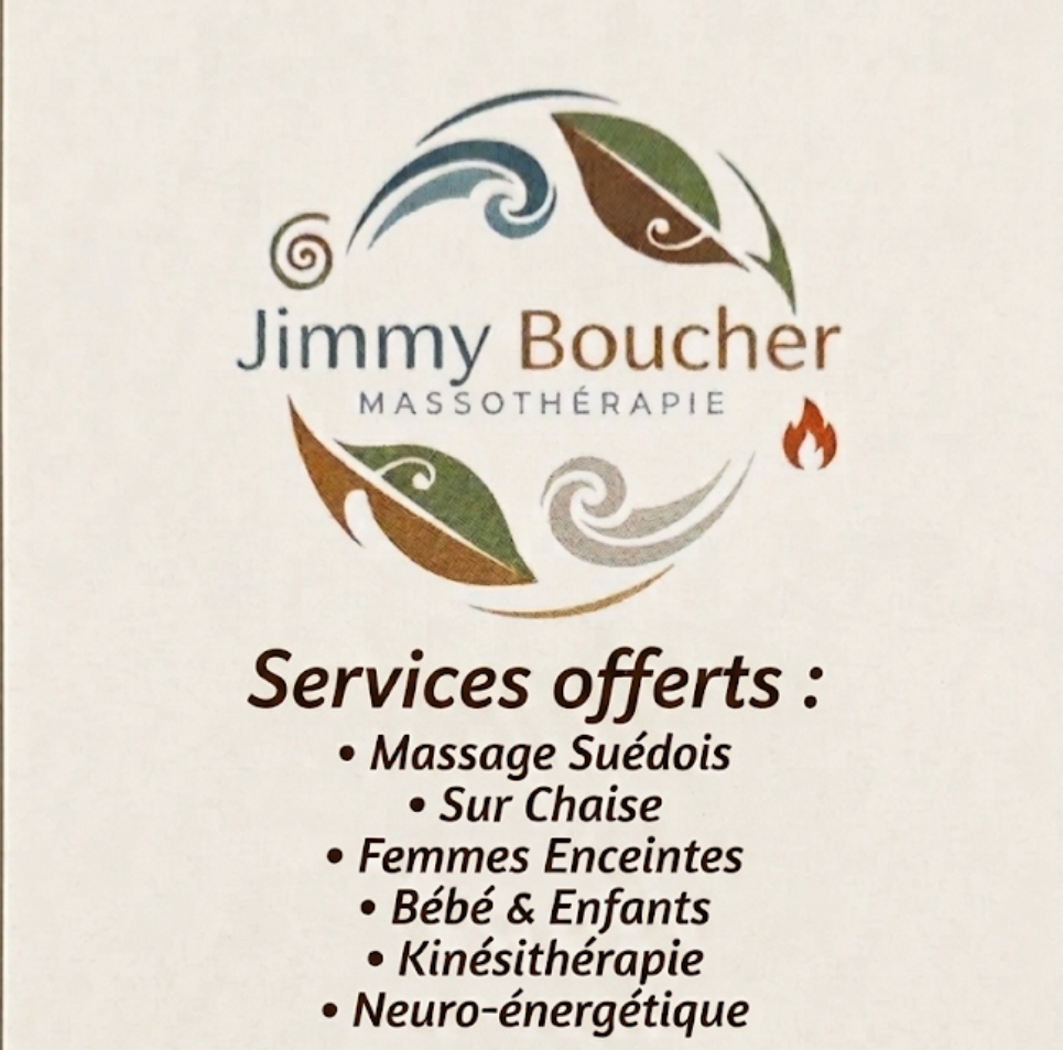 Massage de 60 minutes par Jimmy Boucher Massothérapie de Saint-Georges
