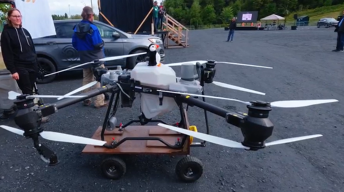 Une entrée pour le Festival Drone Fan de Saint-Georges-de-Beauce