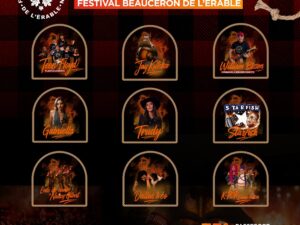 Une admission générale (12 ans et plus) pour les trois jours du Festival Beauceron de l'érable de Saint-Georges